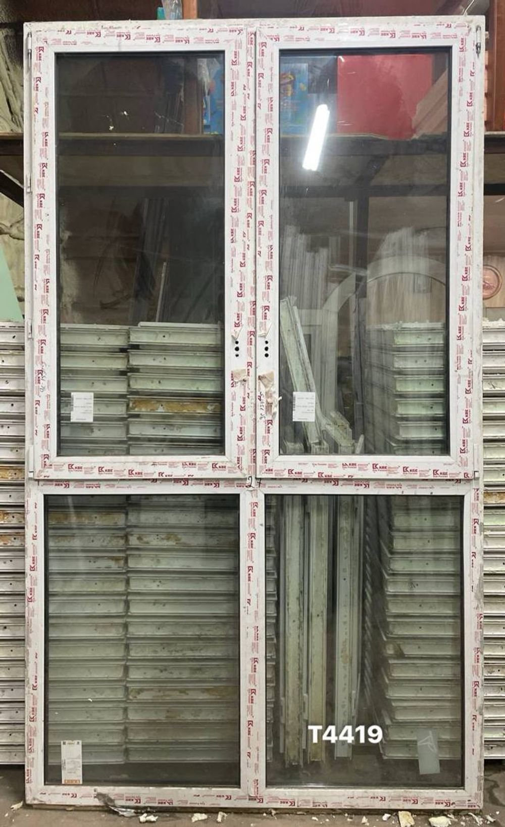 Окно Пластиковое Б/У 262 (158) (в) х 153(ш)