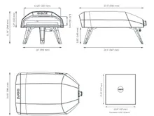 Газовая печь для пиццы Ooni Koda 12 (на 1 пиццу)