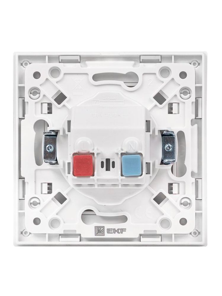 Механизм розетки EKF Стокгольм 16A EYR16-028-10 x 10 шт