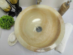 Раковина из оникса Bowl Yellow Small BO-60368 40*40*15