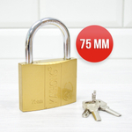 Замок навесной 75мм, металлический
