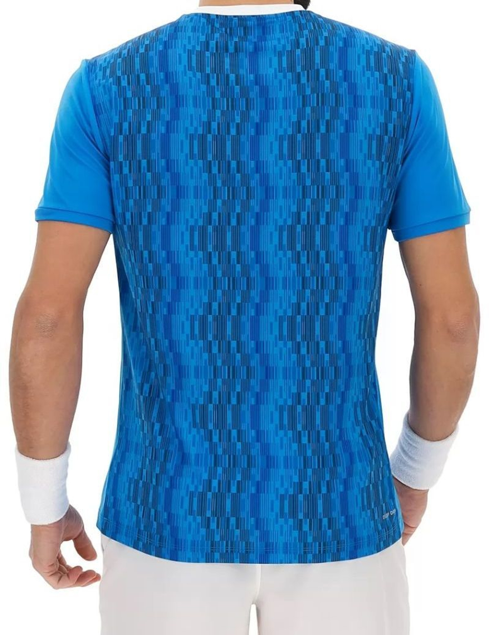 Мужская теннисная футболка Lotto Tech IV D3 - небесный