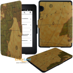 Обложка Kindle Voyage Map Brown