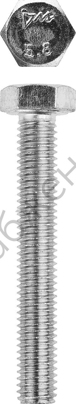 ЗУБР ГОСТ 7798-70 кл. пр. 5.8, M8 x 80 мм, болт оцинкованный, 5 кг (303080-08-080)