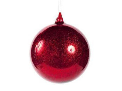 Шар красный, эффект пузырьков [Арт. Р10362]