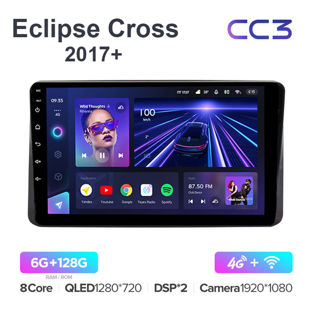 Teyes CC3 10,2"для Mitsubishi Eclipse Cross 2017+