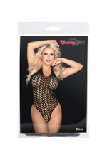 Боди Candy Girl Dixie бесшовное черное OS