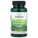 Swanson, Full Spectrum®, лист мяты кудрявой, 400 мг, 60 капсул
