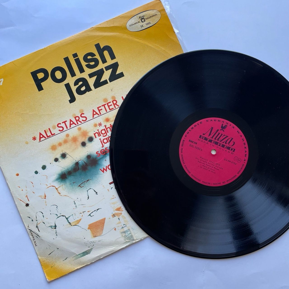 Винтажная виниловая пластинка LP All Stars After Hours Night Jam Session In Warsaw 1973 (Польша 1973)