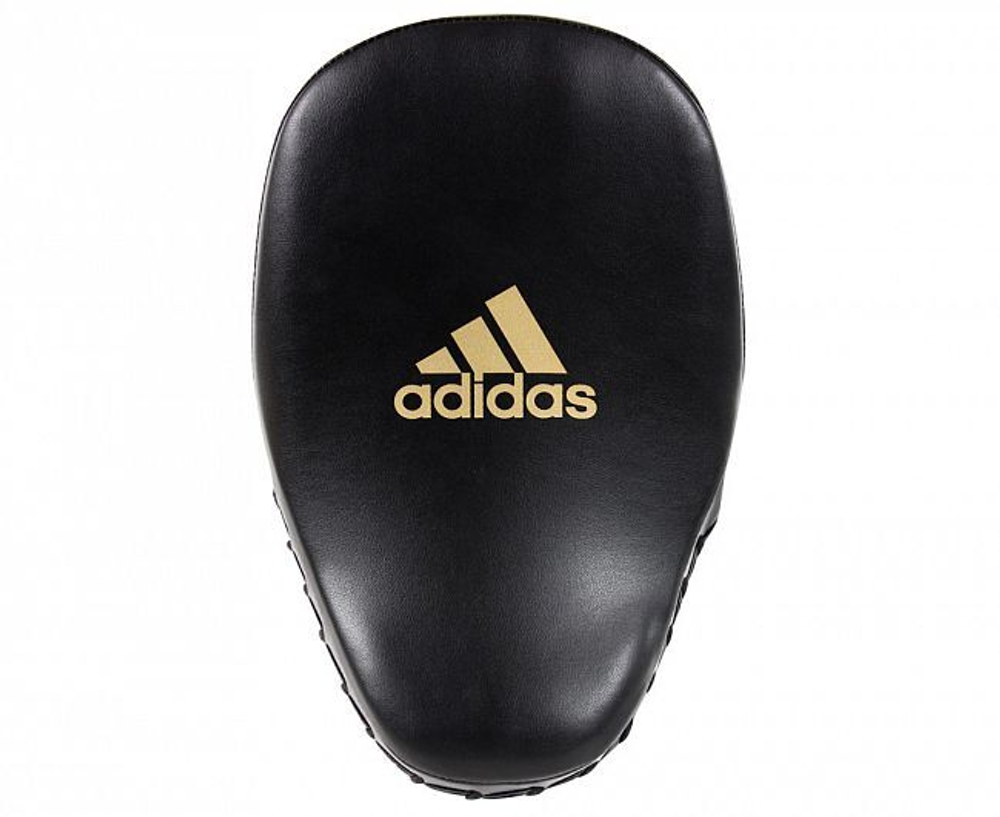 Лапы Training Curved Focus Mitt Short черно-золотые adiSBAC01