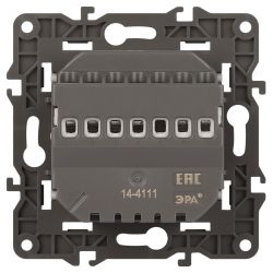 Терморегулятор ЭРА Elegance 14-4111-16 универс.230В-Imax16А, титан