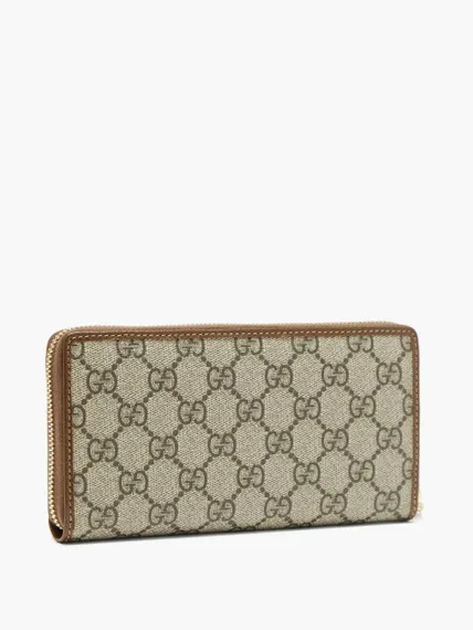 Женский кошелек на молнии Gucci 1955 Horsebit - Supreme