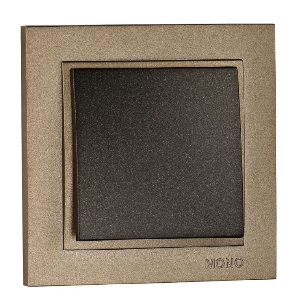 Выключатель 1-кл MONO ELECTRIC графит 500-002025-100