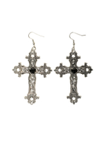 Серьги Daggers & Crosses Silver Earrings