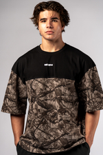 Футболка Oversized Tee POWER 898 LIGHT BROWN CAMO