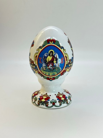 Яйцо Пасхальное фарфоровое Ангел