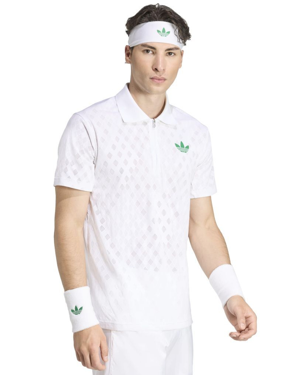 Теннисное поло Adidas Tennis Pro Climacool+ FreeLift - white