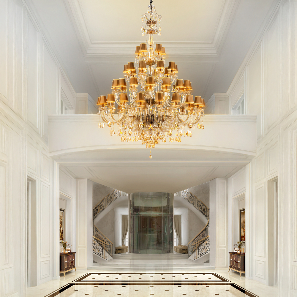 715577 6 КОР!!! Люстра NATIVO 57x40W E14 КОНЬЯК