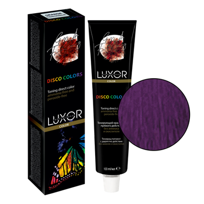 Фиолетовый Тонирующий краситель прямого действия LUXOR Professional 100 мл