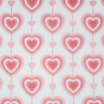 Тишью "Гирлянда из сердец", 500*680мм