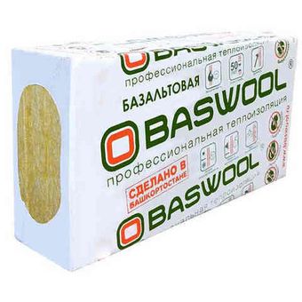 Базальтовая вата Baswool (Басвул) Флор 100 50 мм