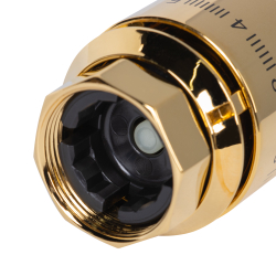 Термоголовка жидкостная Royal Thermo Design PRO М30х1,5 (золото)