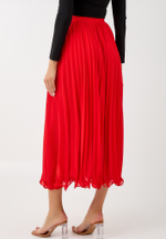 Юбка плиссе макси 90