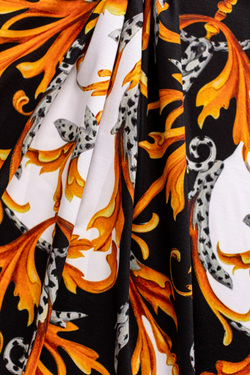 Футер 2-х Нитка петля ХБ 220гр/м2 Versace 180 см.