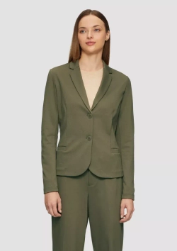 Пиджак из твила из трикотажа Interlock s.Oliver
