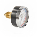 Термоманометр МД04 осевой Дк63 0-1,0 МПа G1/4" 120С с переходником на G1/2" ЭКОМЕРА МД04-63-G-1МПа-120-ОИ