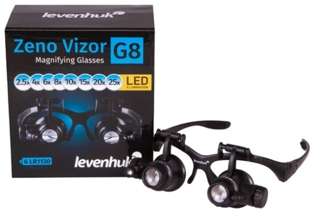 Лупа  Levenhuk Zeno Vizor G8
