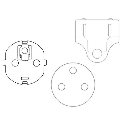 Кабель питания для электрохирургических систем BOWA ARC вилка тип L, длина 5м