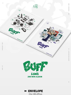 Альбом LUN8 - BUFF 2nd Mini Album 2 Version SET