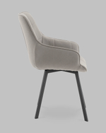 Стул Амальри велюр бежевый