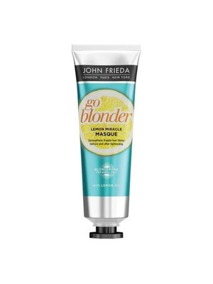 John Frieda Go Blonder Lemon Miracle Укрепляющая маска для ослабленных волос 100 мл