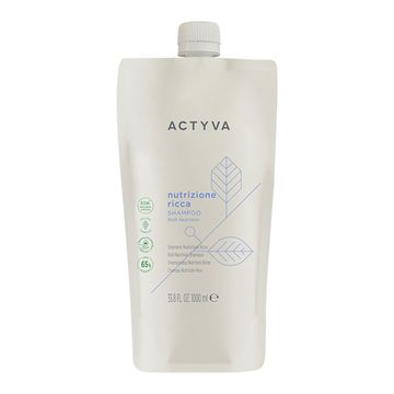 Actyva Шампунь для сухой кожи головы, очень сухих и чувствительных волос Nutrizione Ricca Shampoo, 1000ml