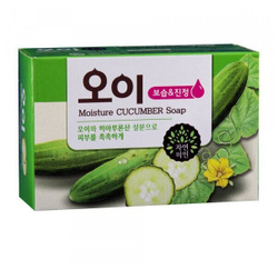 Mukunghwa Soap Мыло огуречное, 100 гр Moisture Cucumber Soap 100g 100гр