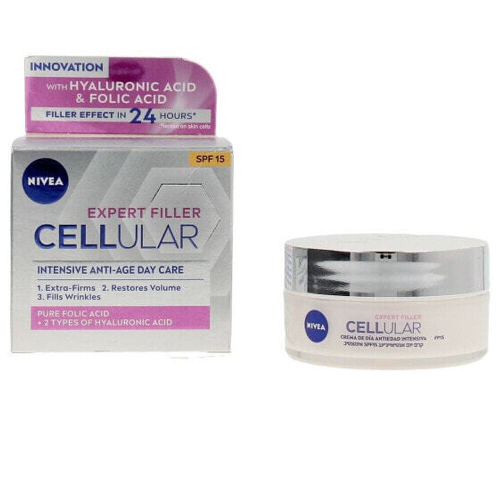Увлажнение и питание CELLULAR FILLER hyaluronic &amp; folic day cream SPF15 50 ml