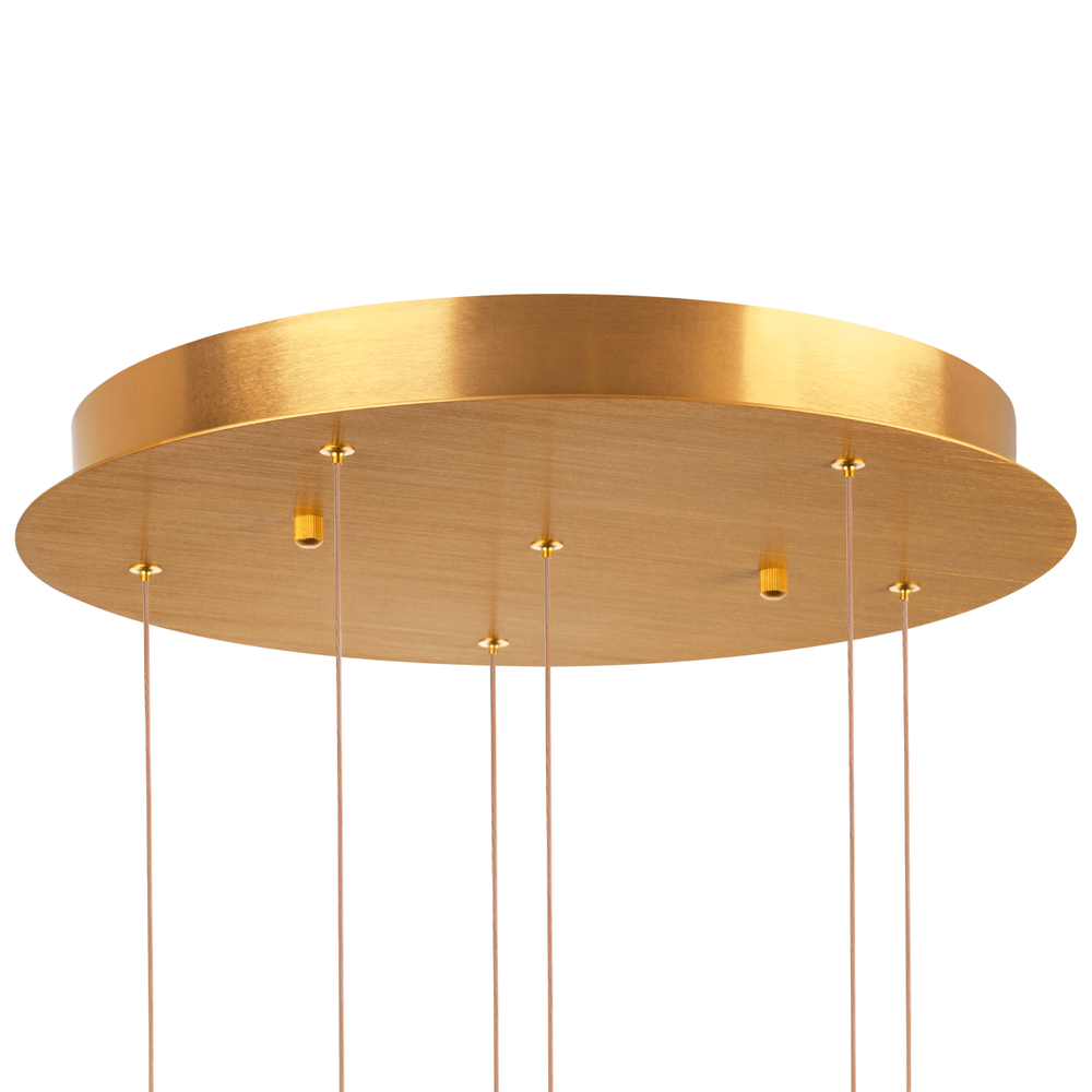 805169 Люстра COLORE LED 6х4W 1100LM ЗОЛОТО/МУЛЬТИКОЛОР 3000K