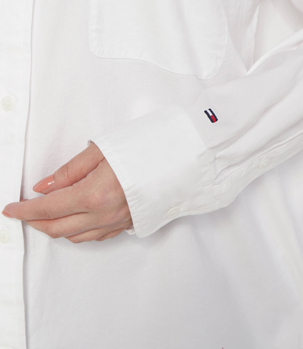 Рубашка OXFORD LS Tommy Hilfiger - белый(WW0WW38968)