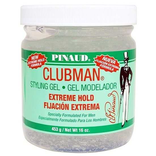 Clubman Extreme Hold Styling Gel Гель для укладки супер-сильной фиксации, 480 мл (W)