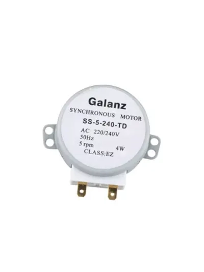 Двигатель микроволновки (Мотор) вращения тарелки микроволновой печи Галанз Galanz SS-5-240-TD