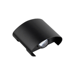 343017 Светильник GEMMA 2х1W LED 220LM G ЧЕРНЫЙ 4000K IP65