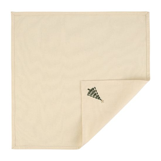 Салфетка сервировочная frozen pines из коллекции new year essential, 45х45 см