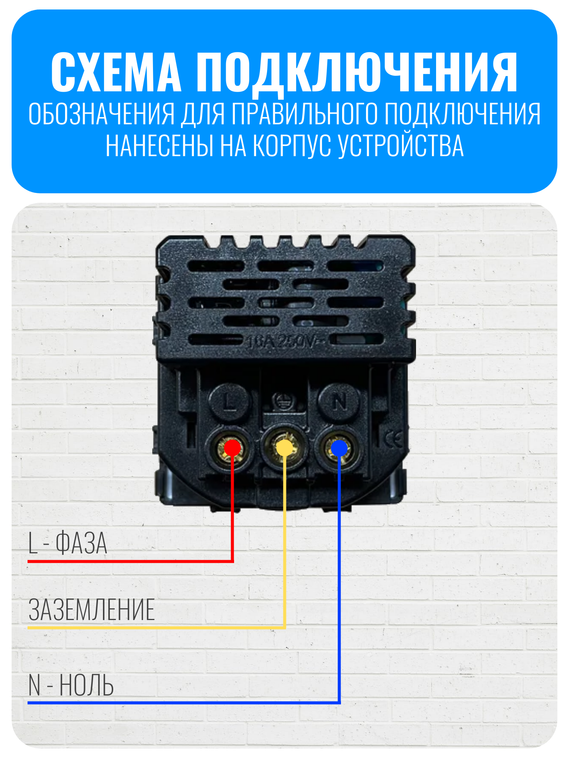 Розетка с зарядным устройством USB и Type-C Smart Aura серия Classic без рамки