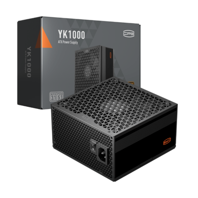 Блок питания PCCooler 1000W, YK1000, Non Modular, 80+ BRONZE, ≥89%, Fan 135mm, Черный, P5-YK1000-B1H