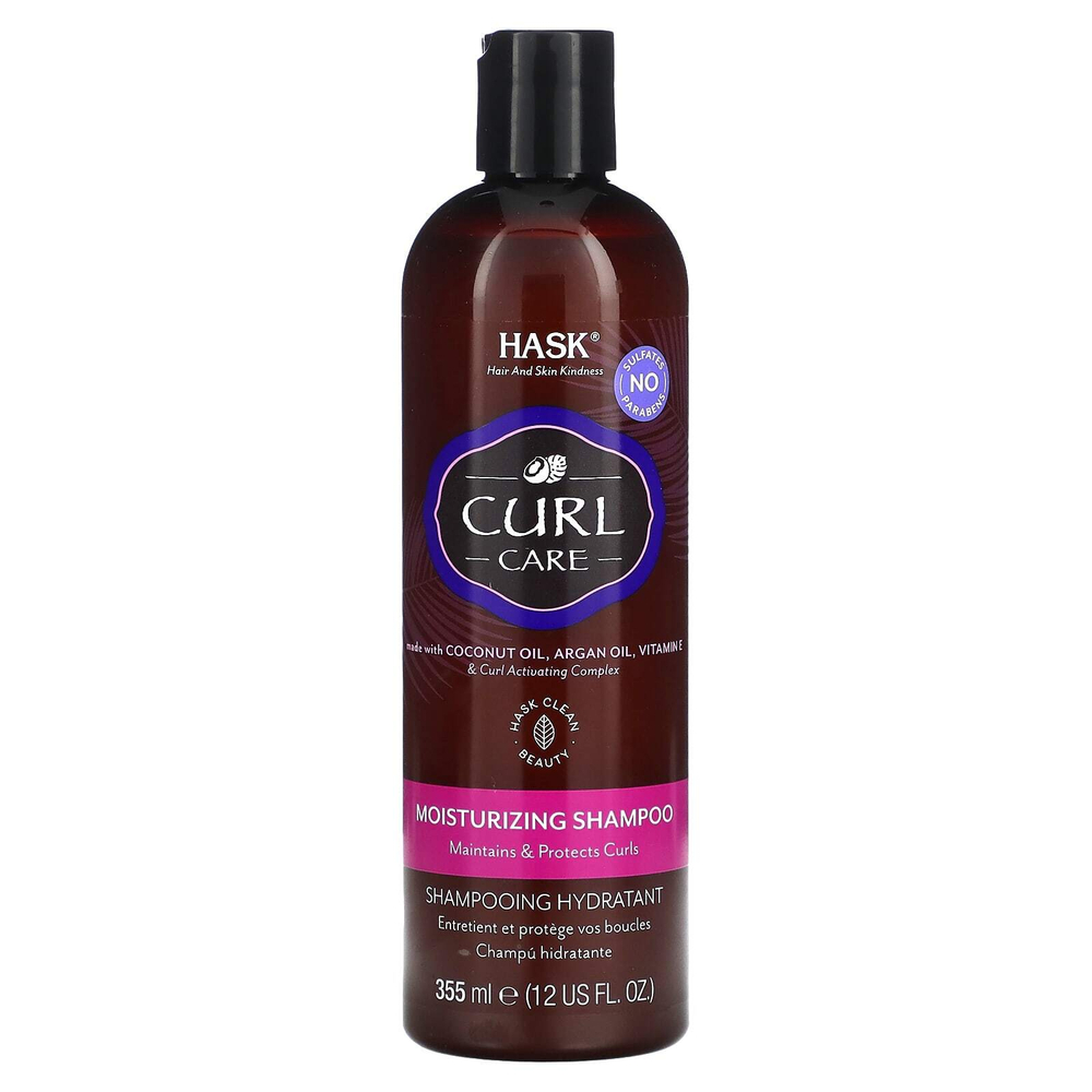 Hask Beauty, Curl Care, увлажняющий шампунь, 355 мл (12 жидк. унц.)