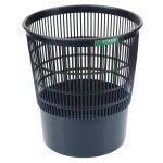 Корзина д/бумаг СТАММ 18 л сетчатая черный пластик