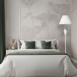 Торшер с абажуром 009 белый