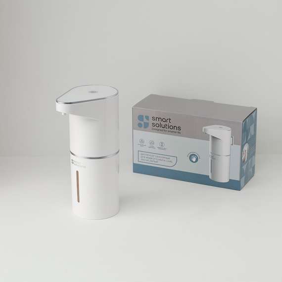 Диспенсер сенсорный для жидкого мыла lume, 350 мл, белый